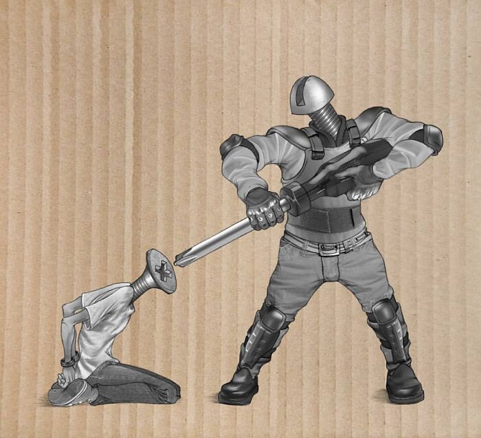 Artist Captures What’s Wrong With Today’s Society In 38 New Thought-Provoking Illustrations Artist Captures What’s Wrong With Today’s Society In 38 New Thought-Provoking Illustrations