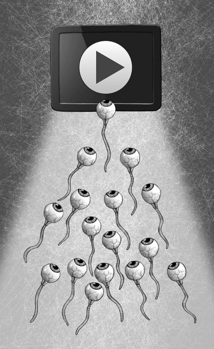 Artist Captures What’s Wrong With Today’s Society In 38 New Thought-Provoking Illustrations Artist Captures What’s Wrong With Today’s Society In 38 New Thought-Provoking Illustrations