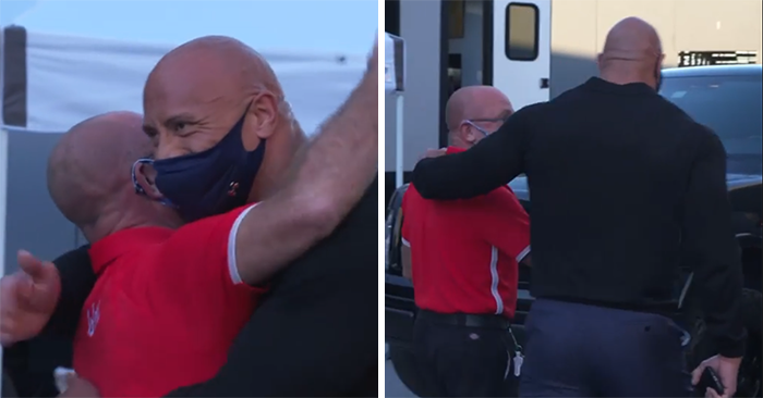 The Rock Gifts A $30k Truck To The Man Who Took Him In As A Homeless Teen And “Changed His Life’s Trajectory” The Rock Gifts A $30k Truck To The Man Who Took Him In As A Homeless Teen And “Changed His Life’s Trajectory”