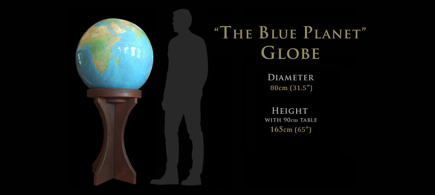 I Create Large Earth Globes From Gypsum And Natural Pigments (16 Pics) I Create Large Earth Globes From Gypsum And Natural Pigments (16 Pics)
