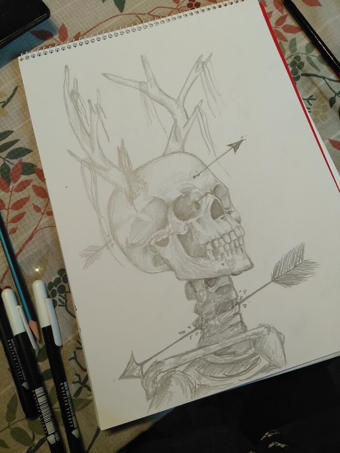 Hey Pandas, Draw Something Scary And Post It Here (Closed) Hey Pandas, Draw Something Scary And Post It Here (Closed)