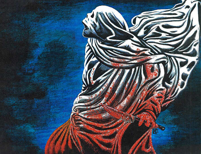 Hey Pandas, Draw Something Scary And Post It Here (Closed) Hey Pandas, Draw Something Scary And Post It Here (Closed)