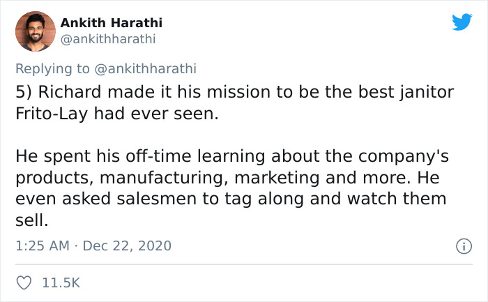 Guy Tweets Story Of Richard Montañez, Former Janitor Who’s Now A $20M Dollar Brand Guy Tweets Story Of Richard Montañez, Former Janitor Who’s Now A $20M Dollar Brand