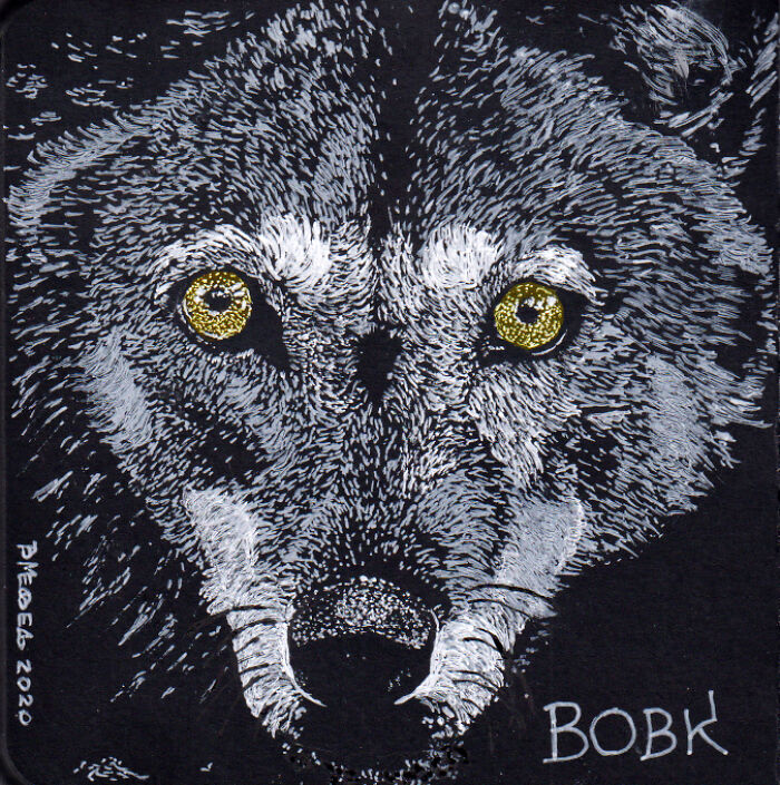 My Daughter Got Me A Black Sketchbook A Couple Of Months Ago, Here Are 47 White Pen Drawings That I Made My Daughter Got Me A Black Sketchbook A Couple Of Months Ago, Here Are 47 White Pen Drawings That I Made