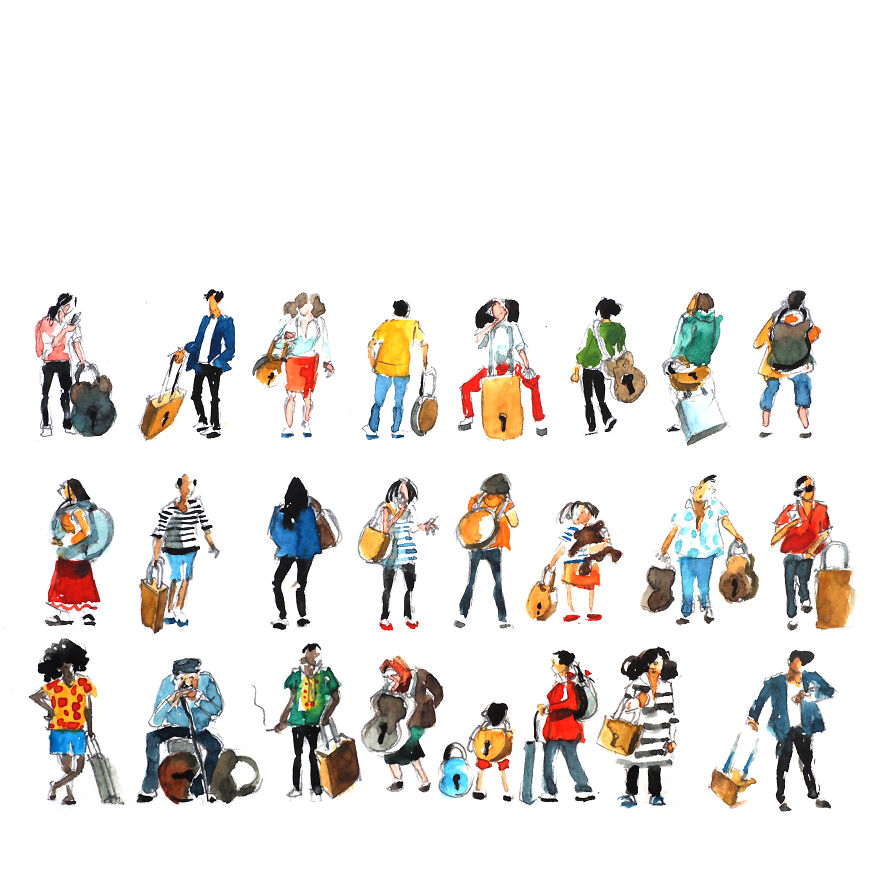 My 11 Illustrations That Depict The “The Long Walk Home” My 11 Illustrations That Depict The “The Long Walk Home”