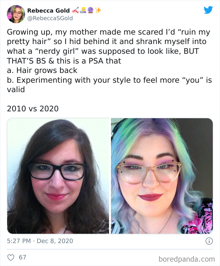 People Share Their Pics For The ‘2010 Vs. 2020’ Challenge, Show What Time Can Do To A Person People Share Their Pics For The ‘2010 Vs. 2020’ Challenge, Show What Time Can Do To A Person