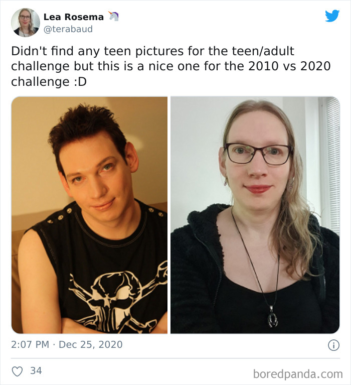 People Share Their Pics For The ‘2010 Vs. 2020’ Challenge, Show What Time Can Do To A Person People Share Their Pics For The ‘2010 Vs. 2020’ Challenge, Show What Time Can Do To A Person