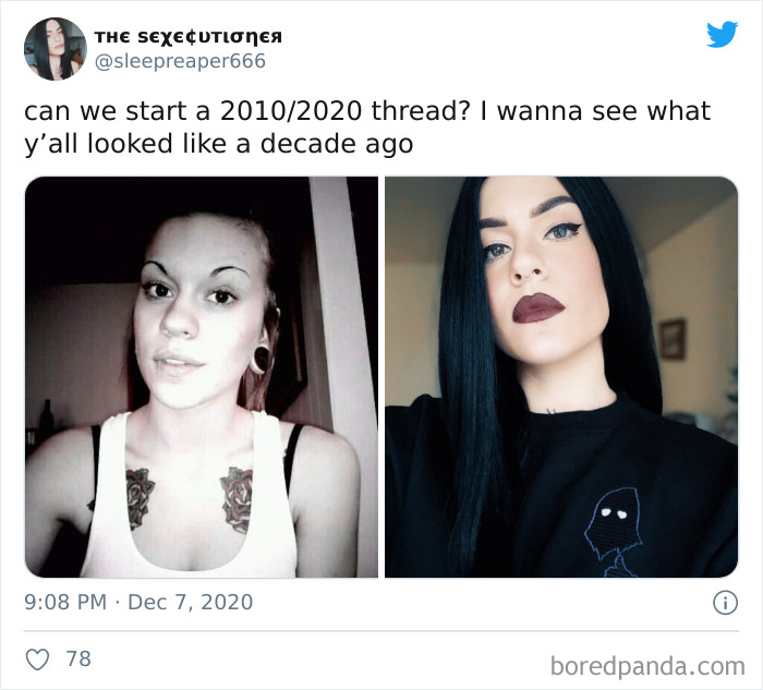 People Share Their Pics For The ‘2010 Vs. 2020’ Challenge, Show What Time Can Do To A Person People Share Their Pics For The ‘2010 Vs. 2020’ Challenge, Show What Time Can Do To A Person
