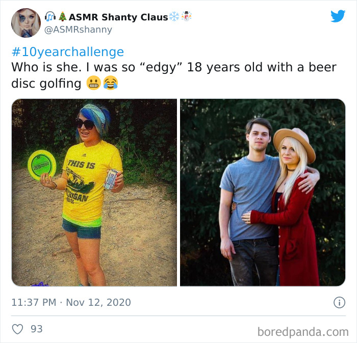 People Share Their Pics For The ‘2010 Vs. 2020’ Challenge, Show What Time Can Do To A Person People Share Their Pics For The ‘2010 Vs. 2020’ Challenge, Show What Time Can Do To A Person