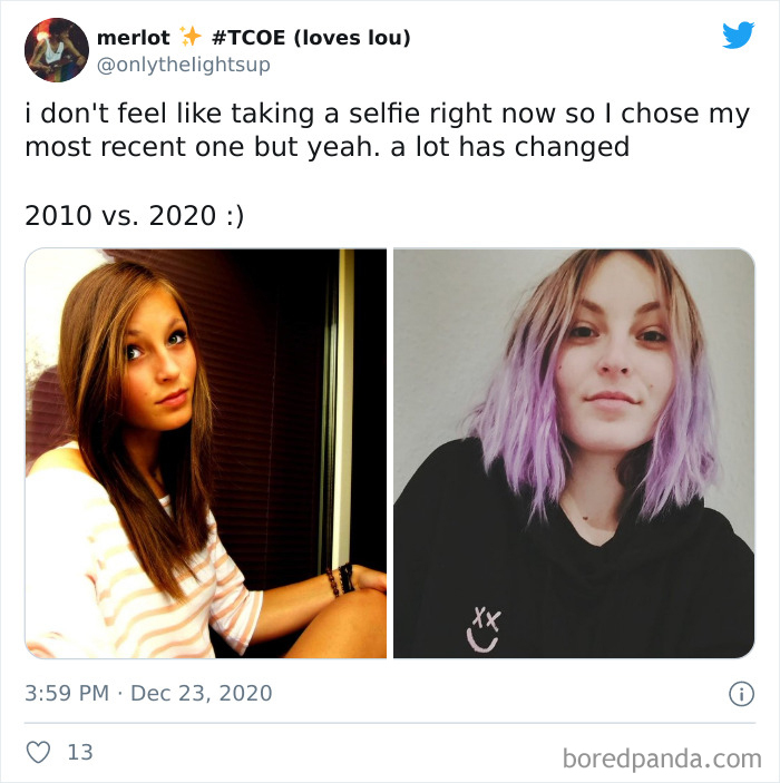 People Share Their Pics For The ‘2010 Vs. 2020’ Challenge, Show What Time Can Do To A Person People Share Their Pics For The ‘2010 Vs. 2020’ Challenge, Show What Time Can Do To A Person