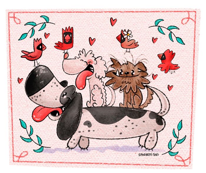 Hey Pandas, Draw Your Pet And Post It Here (Closed)