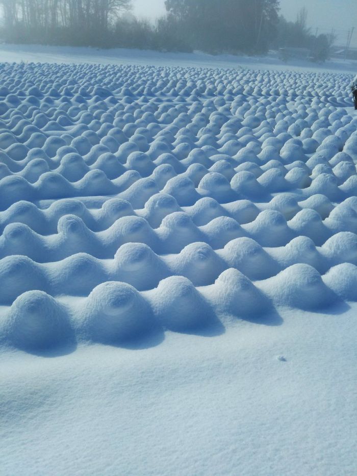 50 Times People Got So Satisfied Looking At Snow, They Just had To Document It