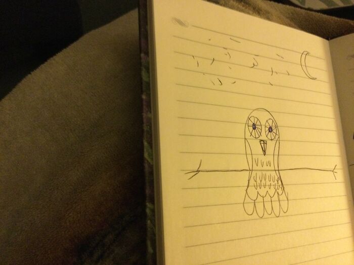 Hey Pandas, Draw Or Paint An Owl And Post The Result Here (Closed) Hey Pandas, Draw Or Paint An Owl And Post The Result Here (Closed)