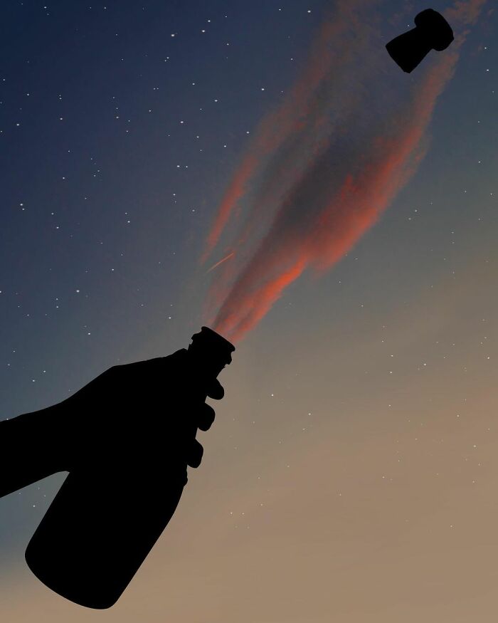 Artist Puts Silhouettes Next To Clouds To Create These Stunning Compositions (21 Pics) Artist Puts Silhouettes Next To Clouds To Create These Stunning Compositions (21 Pics)