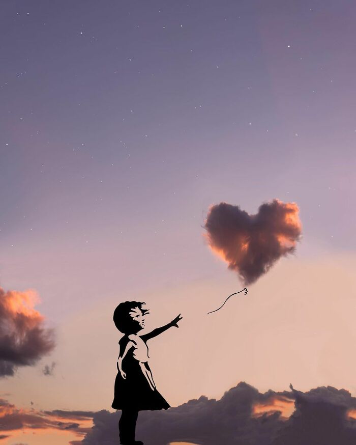 Artist Puts Silhouettes Next To Clouds To Create These Stunning Compositions (21 Pics) Artist Puts Silhouettes Next To Clouds To Create These Stunning Compositions (21 Pics)