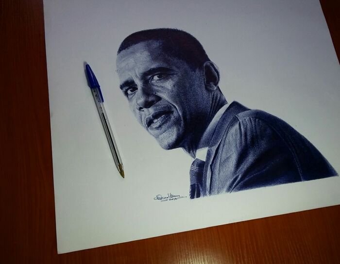 38 Incredible Ballpoint Pen Portraits By Oscar Ukonu Look Like Photos 38 Incredible Ballpoint Pen Portraits By Oscar Ukonu Look Like Photos
