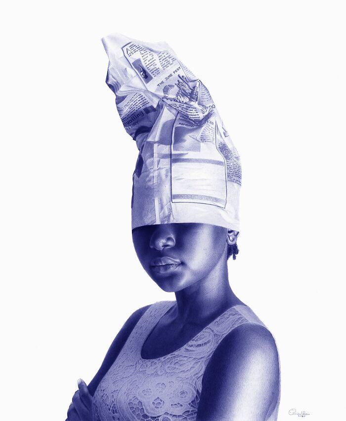 38 Incredible Ballpoint Pen Portraits By Oscar Ukonu Look Like Photos 38 Incredible Ballpoint Pen Portraits By Oscar Ukonu Look Like Photos