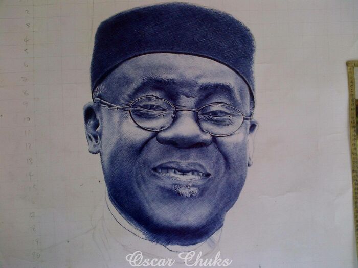38 Incredible Ballpoint Pen Portraits By Oscar Ukonu Look Like Photos 38 Incredible Ballpoint Pen Portraits By Oscar Ukonu Look Like Photos