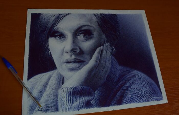 38 Incredible Ballpoint Pen Portraits By Oscar Ukonu Look Like Photos 38 Incredible Ballpoint Pen Portraits By Oscar Ukonu Look Like Photos