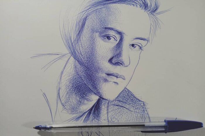 38 Incredible Ballpoint Pen Portraits By Oscar Ukonu Look Like Photos 38 Incredible Ballpoint Pen Portraits By Oscar Ukonu Look Like Photos