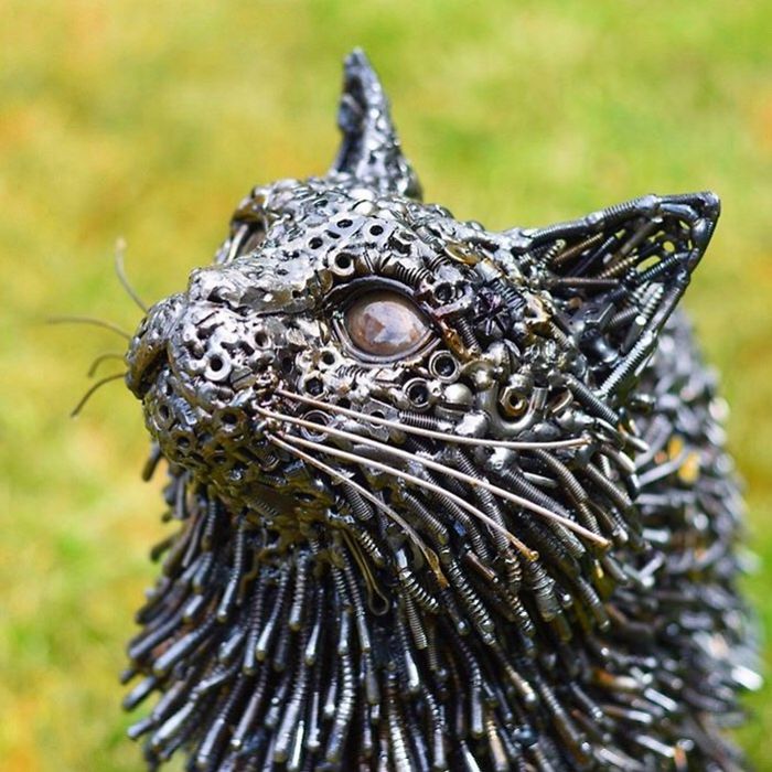 Self-Taught American Artist Turns Reclaimed Materials Into Breathtaking Sculptures (30 Pics)