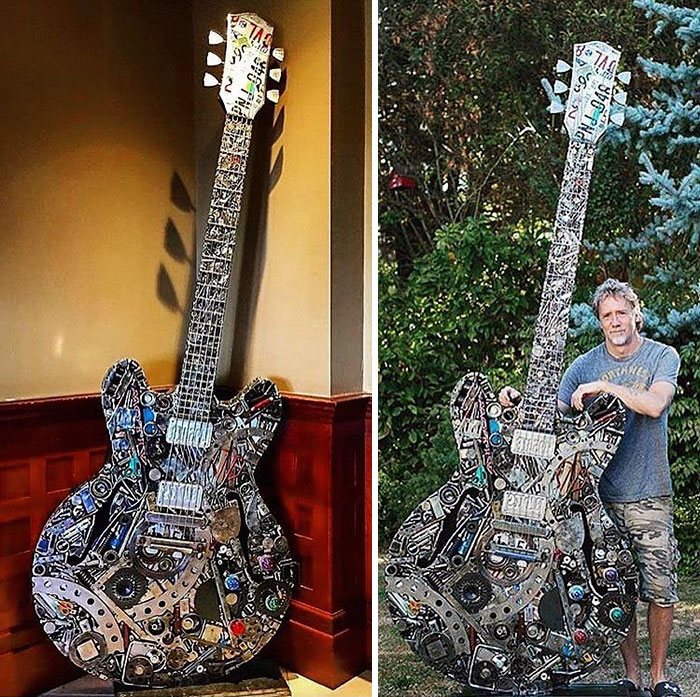 Self-Taught American Artist Turns Reclaimed Materials Into Breathtaking Sculptures (30 Pics)