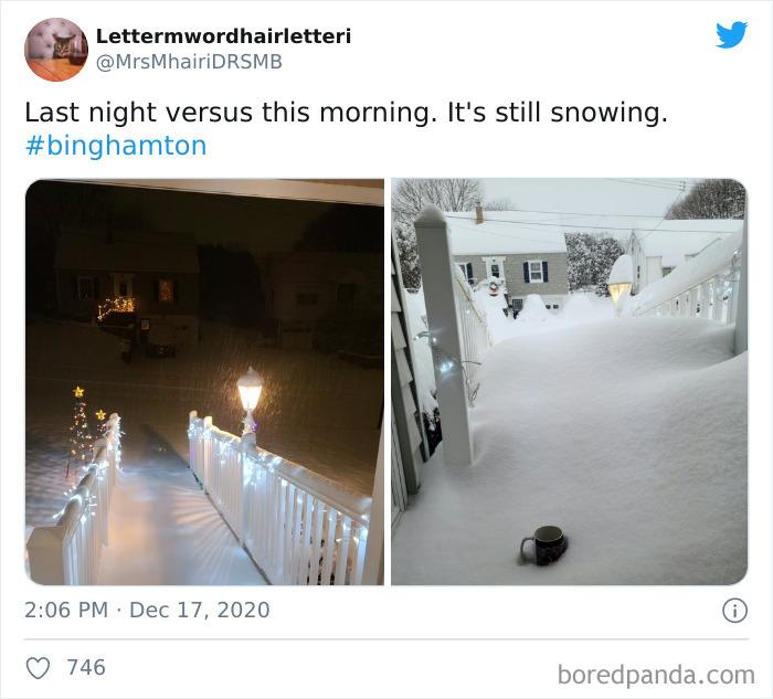 Record-Breaking Snowfall Buries Binghamton, New York, And Here’s What People Woke Up To (30 Pics) Record-Breaking Snowfall Buries Binghamton, New York, And Here’s What People Woke Up To (30 Pics)