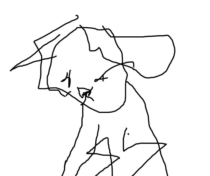 Hey Pandas, Draw A Dog With Your Non-Dominant Hand And Post The Result (Closed) Hey Pandas, Draw A Dog With Your Non-Dominant Hand And Post The Result (Closed)