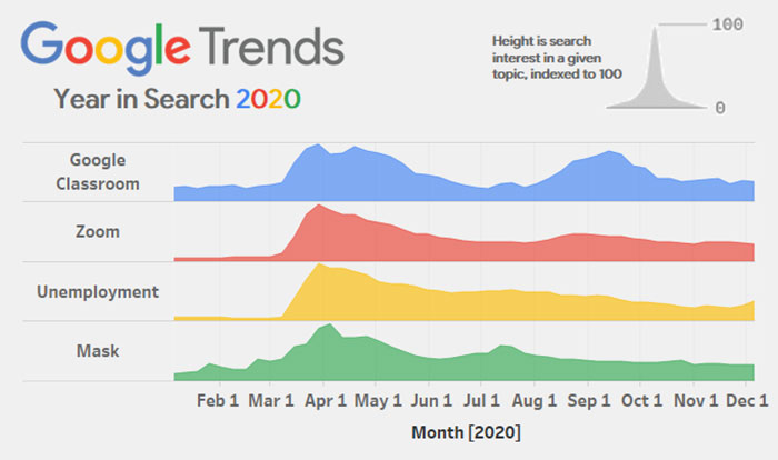 Guy Shares A 2020 Google Search Trends Infographic And It Sums Up 2020