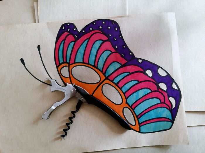 I Invite People To Create Art With Objects They Find At Home, Share Yours! (Closed) I Invite People To Create Art With Objects They Find At Home, Share Yours! (Closed)