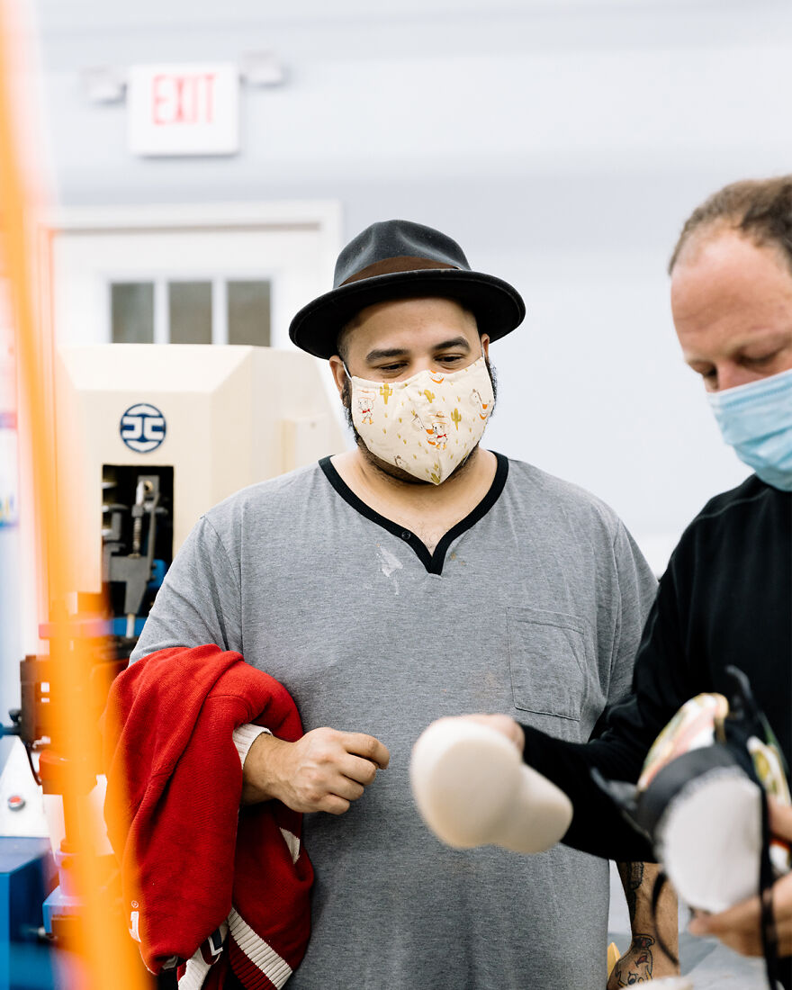 Artist Roberto Lugo Creates 2 Sneaker Masterpieces Artist Roberto Lugo Creates 2 Sneaker Masterpieces