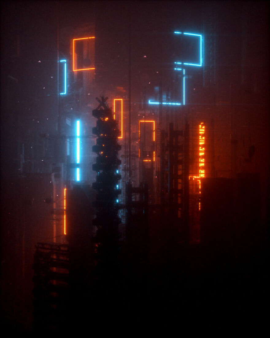 My Cyberpunk Inspired Art (16 Pics)
