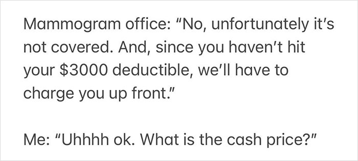 Woman Shares How Her Insurance Company Tried Ripping Her Off After A Check-Up For Breast Cancer Woman Shares How Her Insurance Company Tried Ripping Her Off After A Check-Up For Breast Cancer