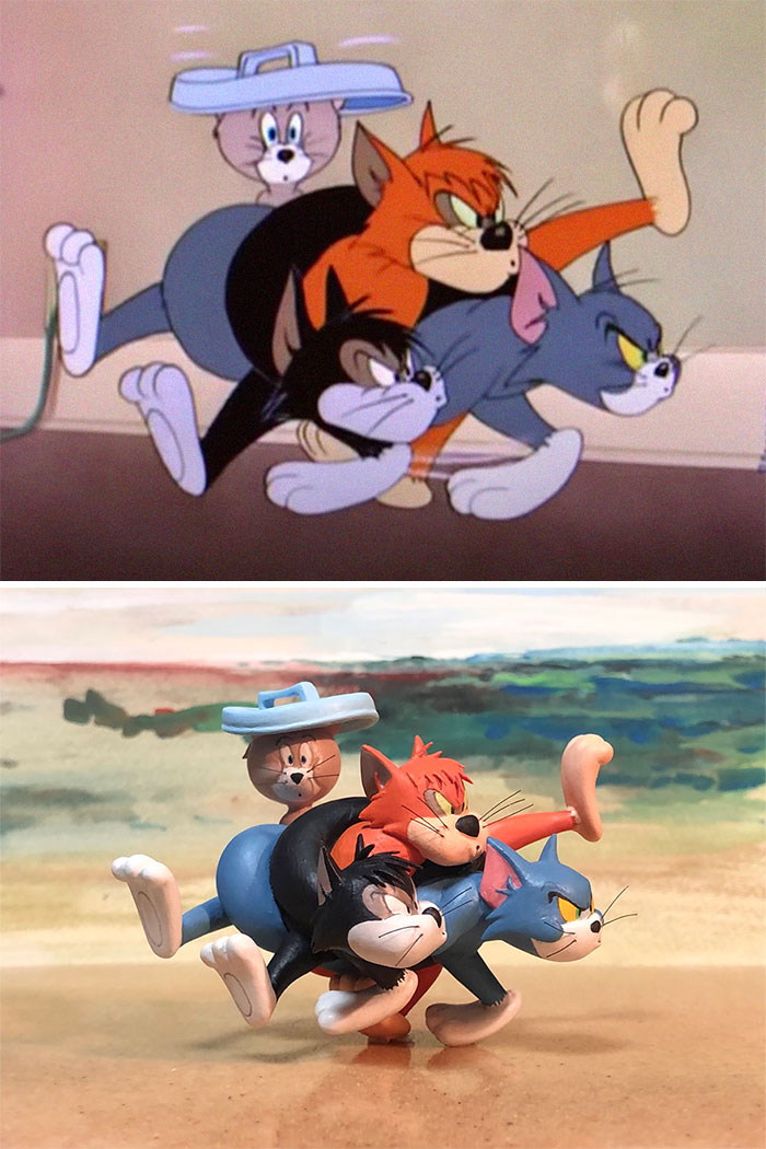 Japanese Artist Turns Tom And Jerry’s Most Unfortunate Moments Into Sculptures, And The Result Is Hilarious (23 New Pics) Japanese Artist Turns Tom And Jerry’s Most Unfortunate Moments Into Sculptures, And The Result Is Hilarious (23 New Pics)