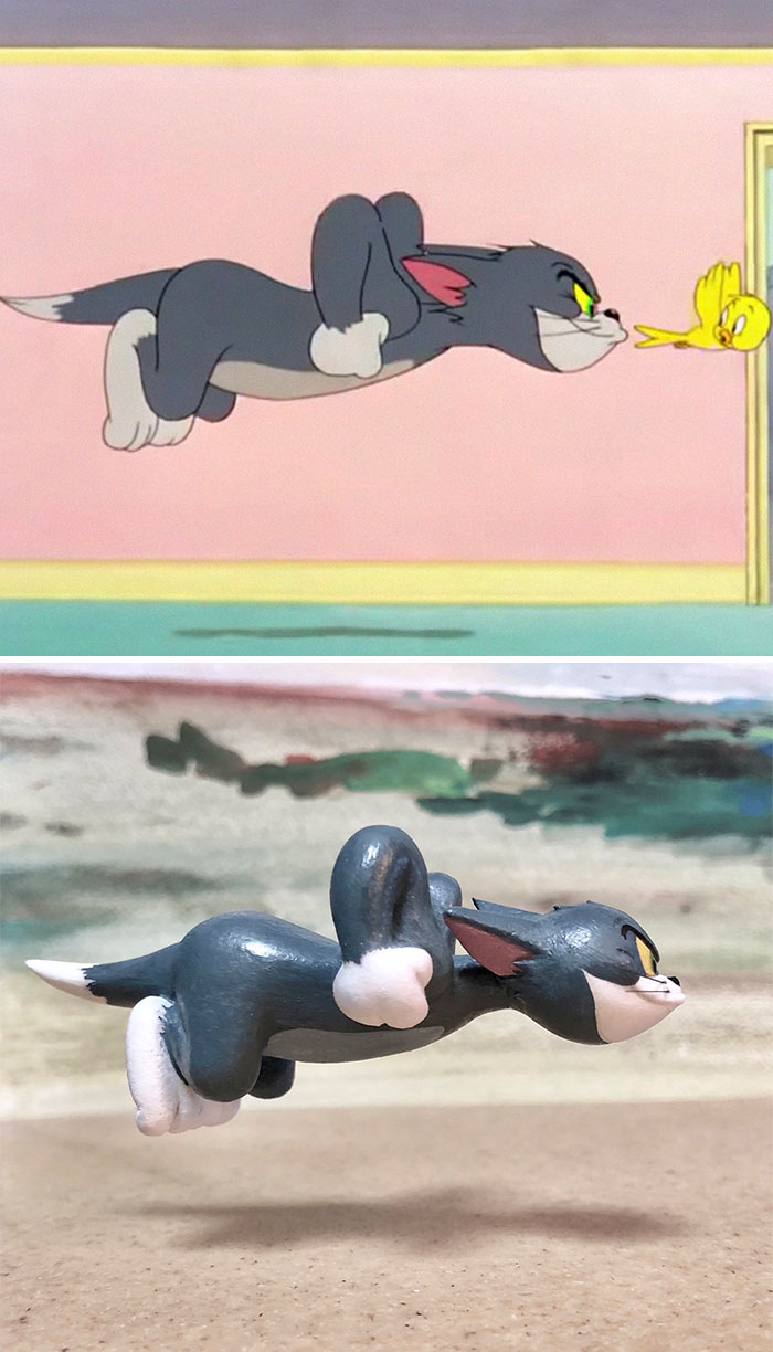 Japanese Artist Turns Tom And Jerry’s Most Unfortunate Moments Into Sculptures, And The Result Is Hilarious (23 New Pics) Japanese Artist Turns Tom And Jerry’s Most Unfortunate Moments Into Sculptures, And The Result Is Hilarious (23 New Pics)