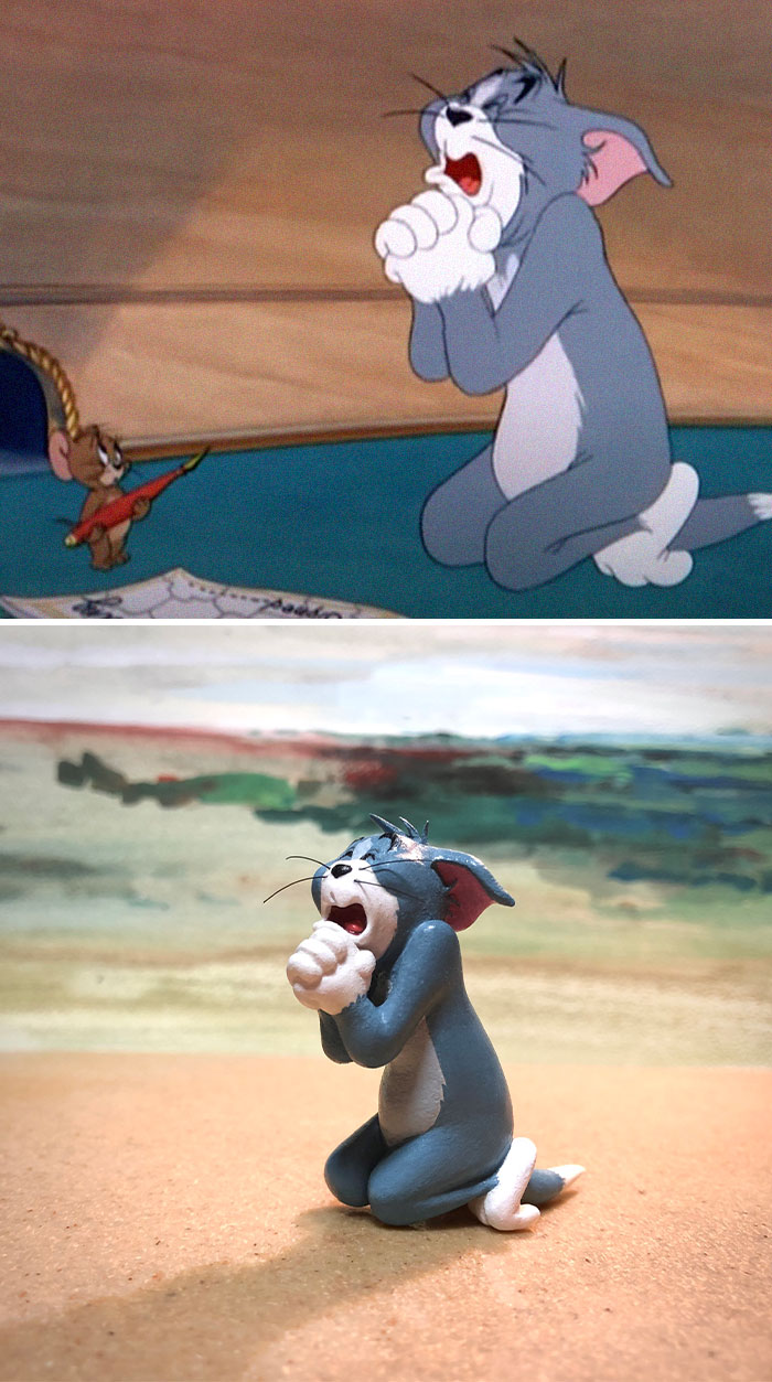Japanese Artist Turns Tom And Jerry’s Most Unfortunate Moments Into Sculptures, And The Result Is Hilarious (23 New Pics) Japanese Artist Turns Tom And Jerry’s Most Unfortunate Moments Into Sculptures, And The Result Is Hilarious (23 New Pics)