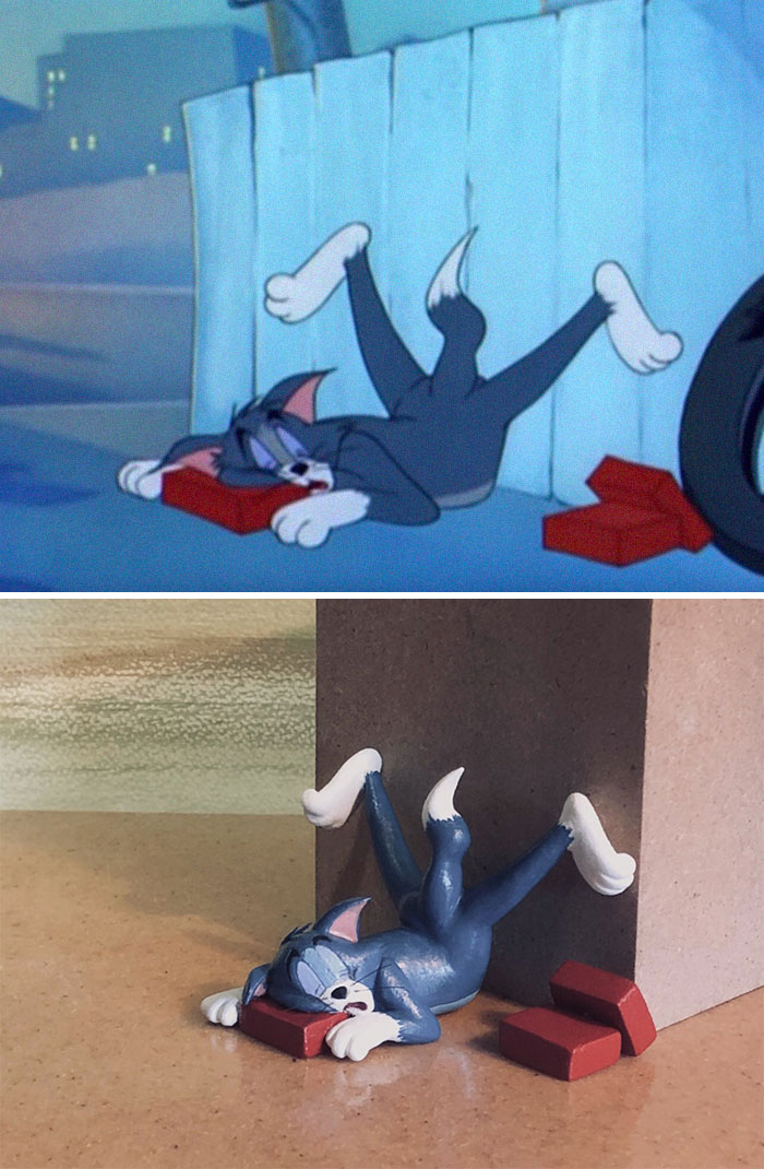 Japanese Artist Turns Tom And Jerry’s Most Unfortunate Moments Into Sculptures, And The Result Is Hilarious (23 New Pics) Japanese Artist Turns Tom And Jerry’s Most Unfortunate Moments Into Sculptures, And The Result Is Hilarious (23 New Pics)