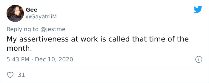 “Tell Me You’re A Woman Without Telling Me You’re A Woman” (30 Tweets) “Tell Me You’re A Woman Without Telling Me You’re A Woman” (30 Tweets)