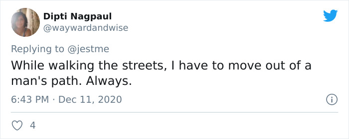“Tell Me You’re A Woman Without Telling Me You’re A Woman” (30 Tweets) “Tell Me You’re A Woman Without Telling Me You’re A Woman” (30 Tweets)