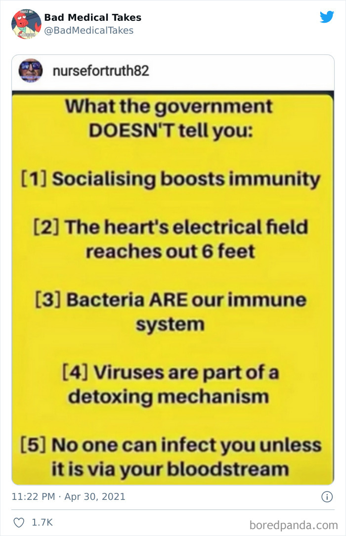 35 People Who Decided To Spread Their Medical ‘Knowledge’ And Got Shamed Over It Online 35 People Who Decided To Spread Their Medical ‘Knowledge’ And Got Shamed Over It Online