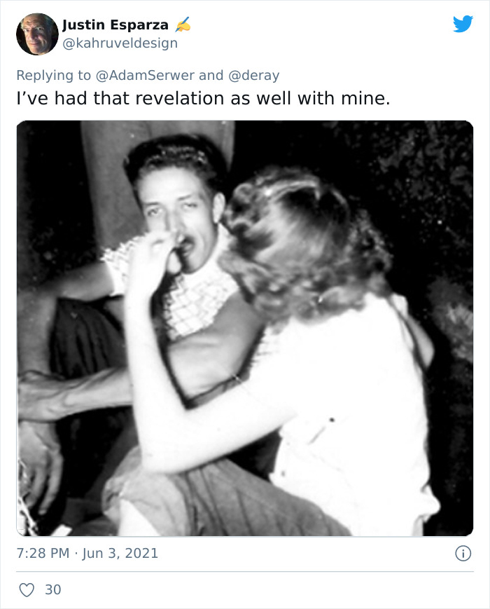 30 Times People Found Out Their Parents Were Cooler Than Them And Shared These Pics As Proof