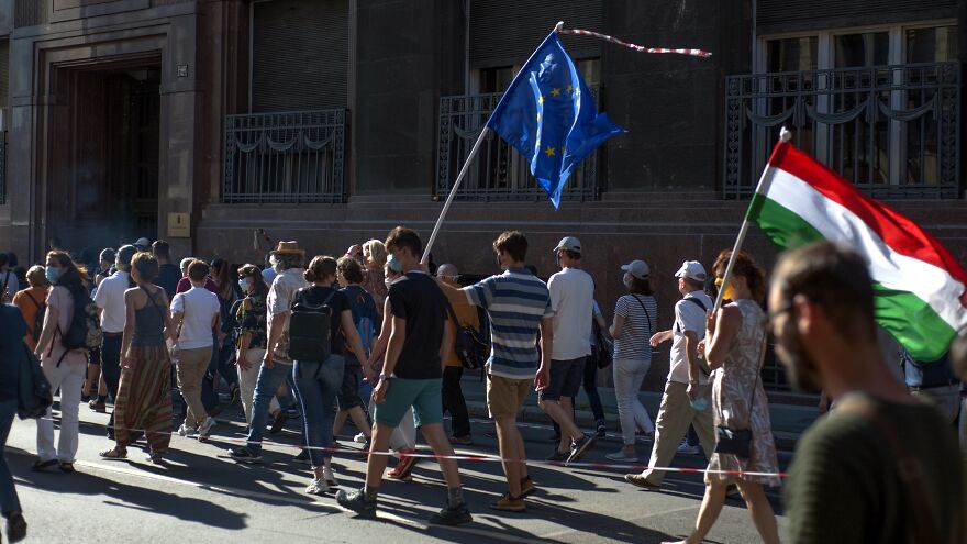 My Photos Documenting The Budapest Demonstration &#8220;No Fudan&#8221;