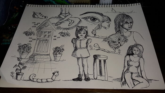 Hey Pandas, Share A Page From Your Sketchbook (Closed)