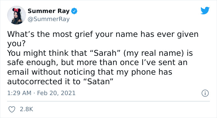 35 People On Twitter Share Funny Or Ridiculous Problems That Their Names Cause Them 35 People On Twitter Share Funny Or Ridiculous Problems That Their Names Cause Them