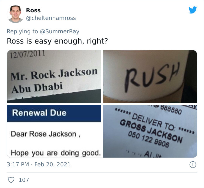 35 People On Twitter Share Funny Or Ridiculous Problems That Their Names Cause Them 35 People On Twitter Share Funny Or Ridiculous Problems That Their Names Cause Them