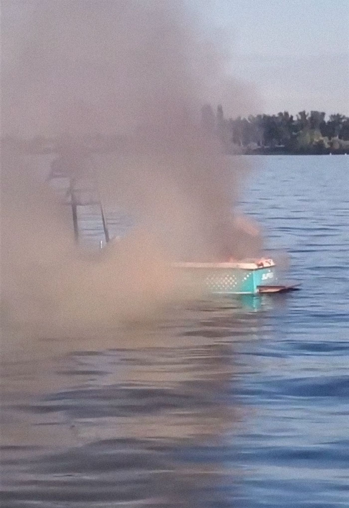 Homophobes Swim For Help To The Pride Boat They Were Just Harassing After Their Own Boat Explodes