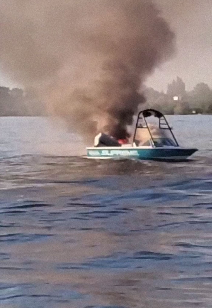 Homophobes Swim For Help To The Pride Boat They Were Just Harassing After Their Own Boat Explodes