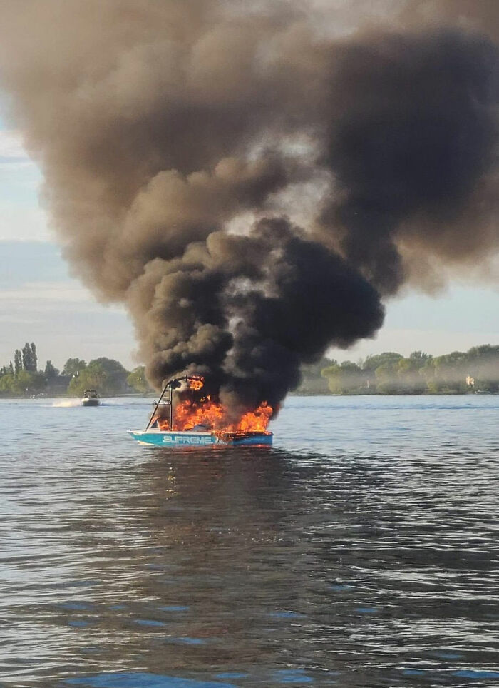Homophobes Swim For Help To The Pride Boat They Were Just Harassing After Their Own Boat Explodes
