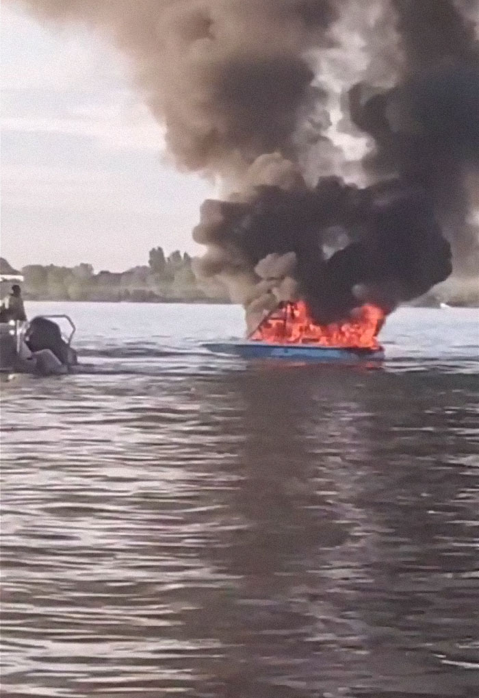Homophobes Swim For Help To The Pride Boat They Were Just Harassing After Their Own Boat Explodes