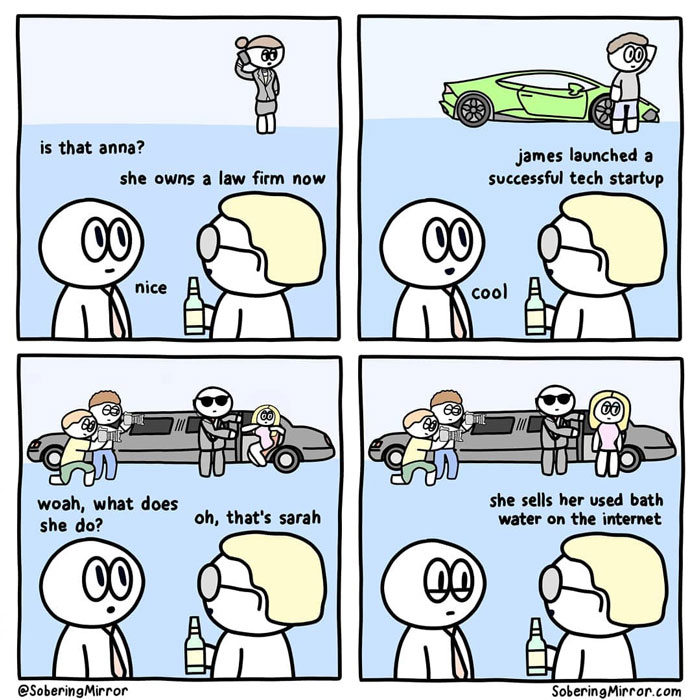 Guy Creates Comics Based On The Simple Observations Of Everyday Life (28 Pics)